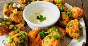 Buffalo Chicken Meatballs